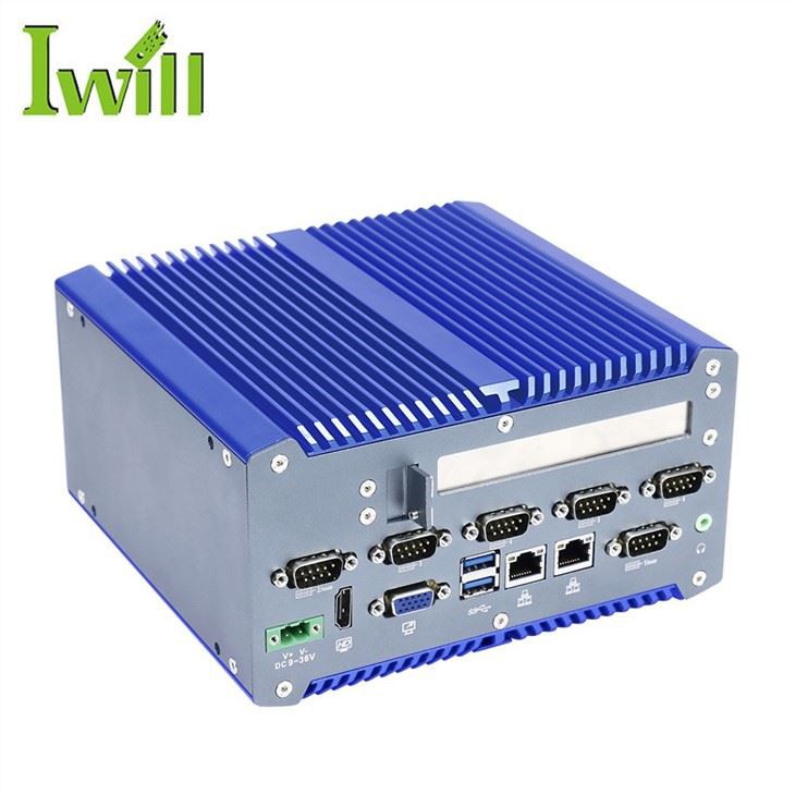 J1900 Quad Core Fanless IPC With 1*PCI Slot